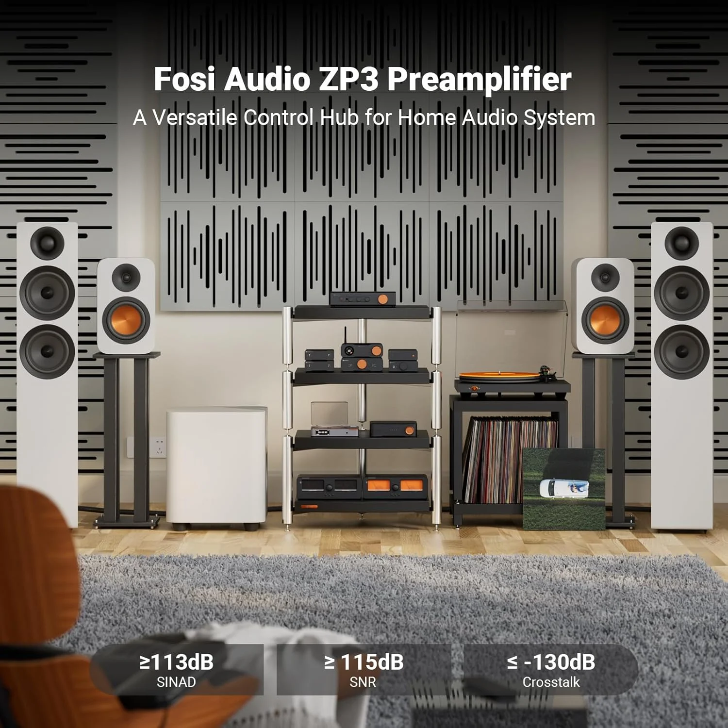 Fosi Audio ZP3 Preamplifier